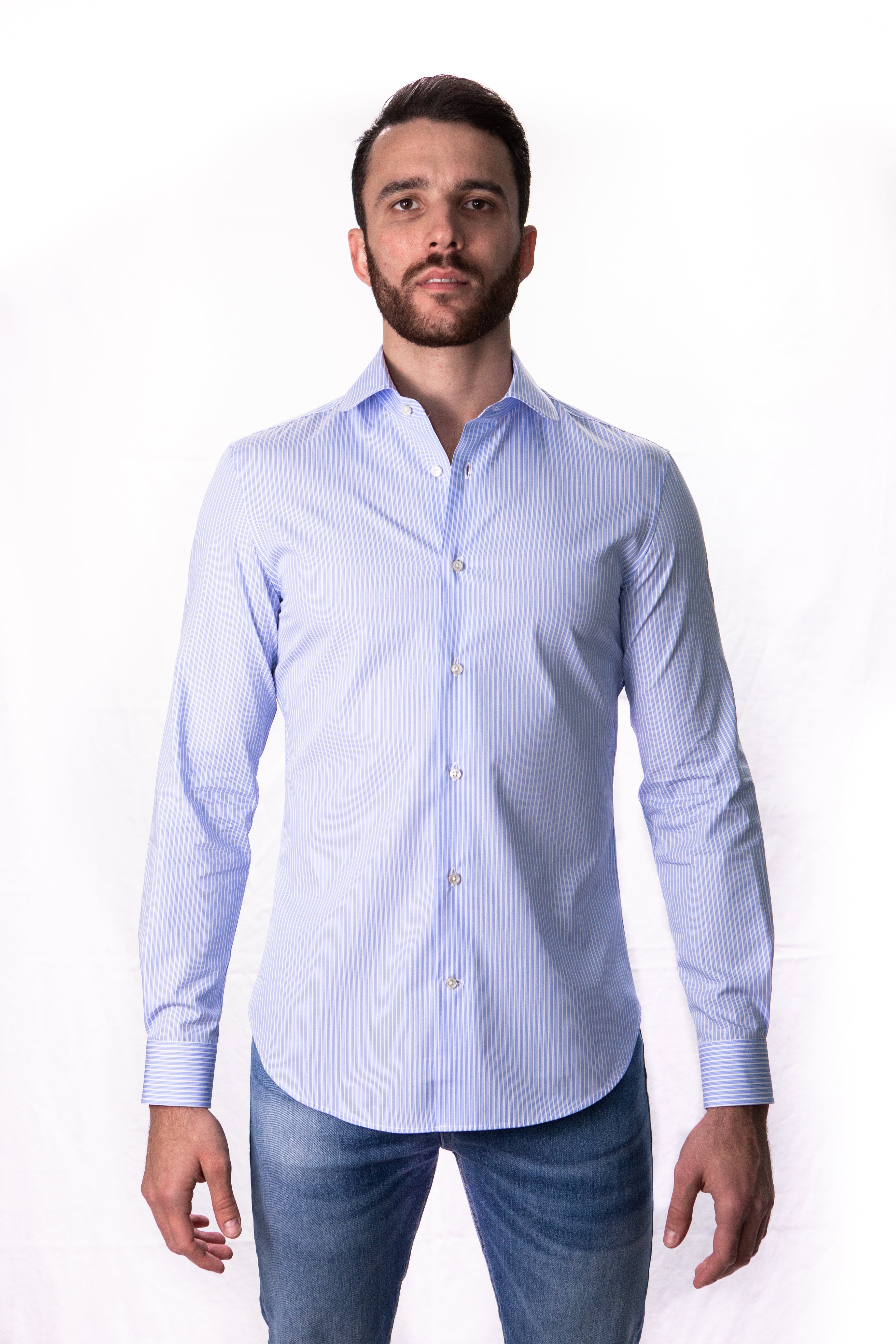 Camicia Slim Pinces