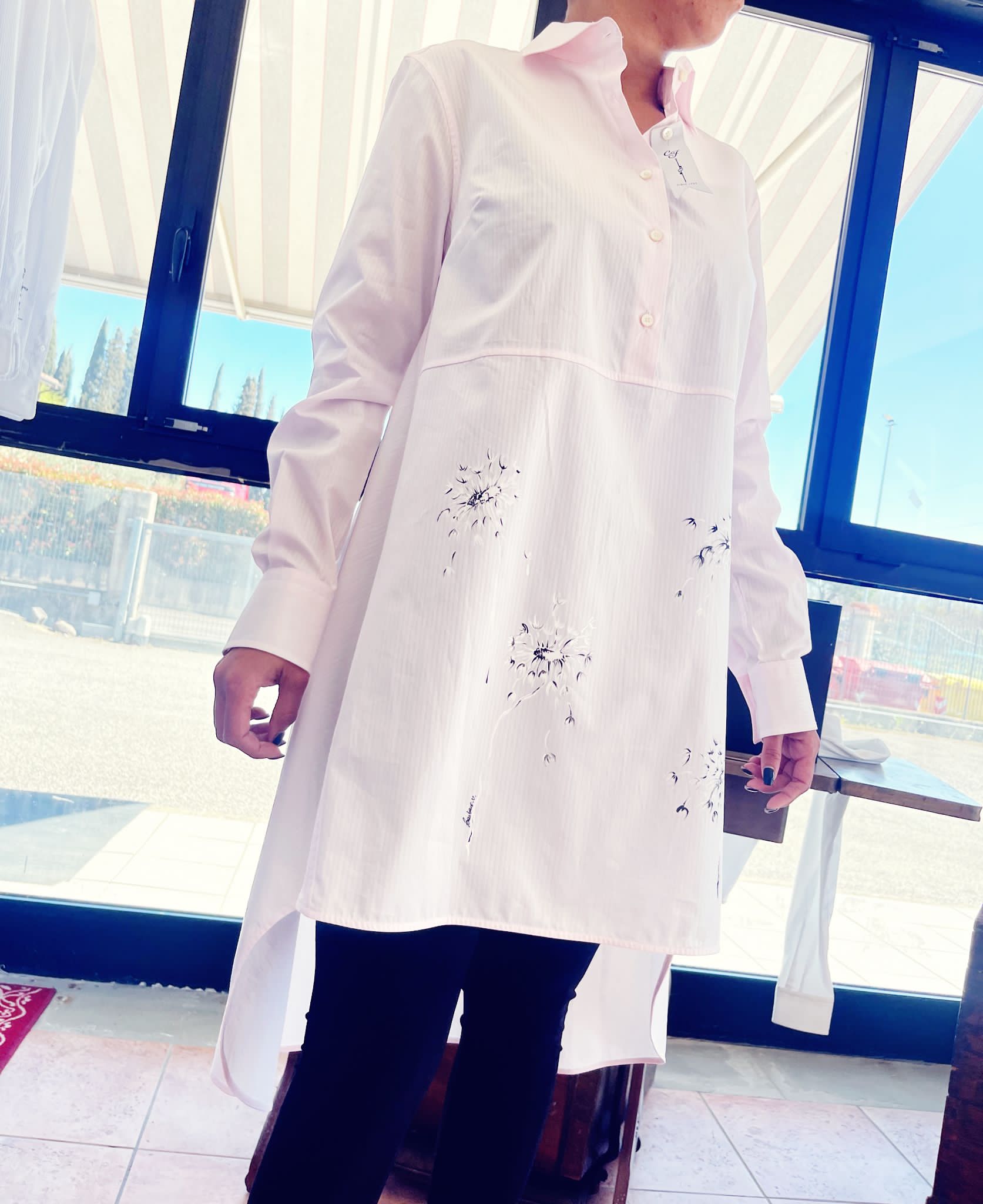 CAMICIA MINI ABITO MOD SKIN riga