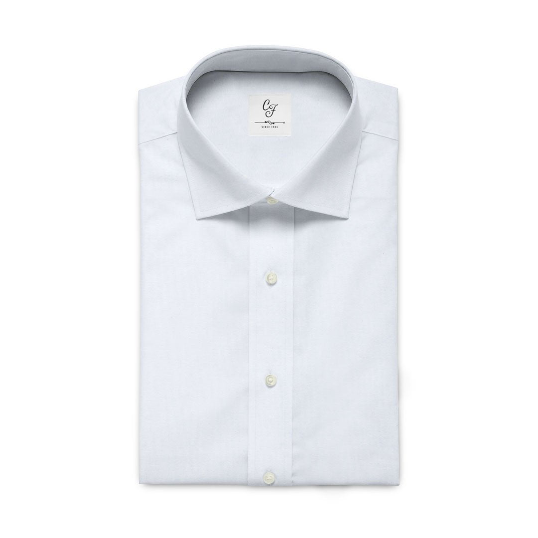 Popeline classico bianco